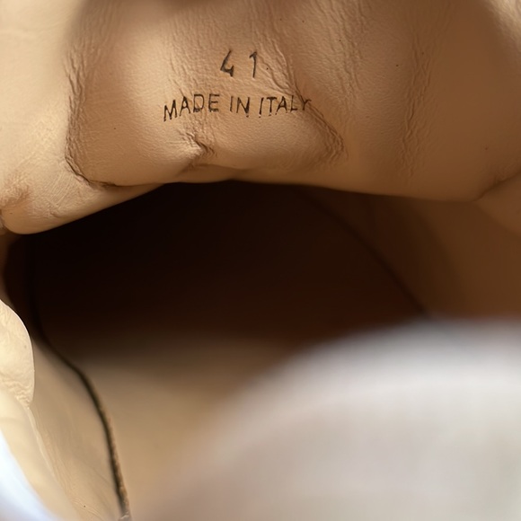 Chloe Sonnie Leather White Sneakers - Picture 12 of 16